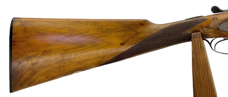 British Made 12 Gauge Side by Side by JJ Langley, Ejector Barrels by Osborn - Image 2