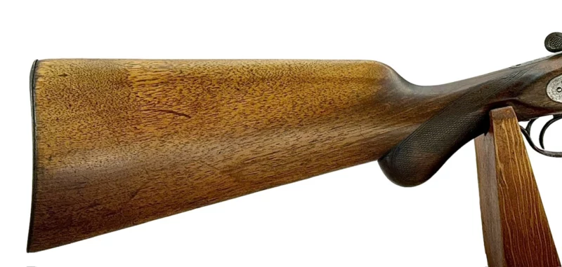 Coach Gun 18.75" .12 gauge Side by Side German Geco mfg., Pistol Grip External Hammers - Image 3