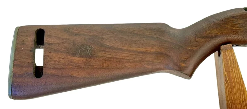 M1 Carbine Inland Type 1 front band, flip-up sight, SN 4,973,249 - Image 2