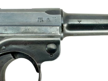 Luger P08 1940 42 marked all matching, w/matching mag, 98% original finish