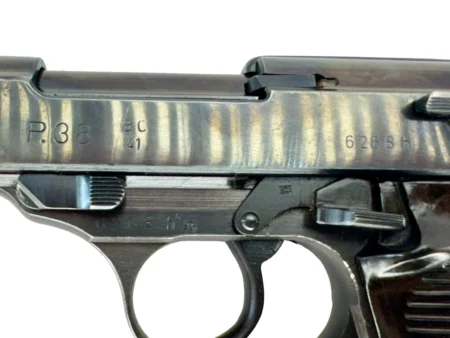 Walther P38 World War II production AC 41 9mm with matching magazine