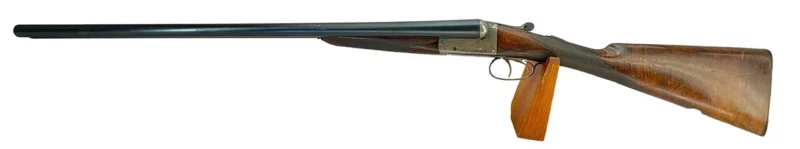 F.P. Baker Fine British Made 12 Ga Side by Side Shotgun SN 76404 - Image 2