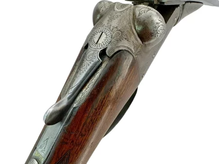 12Ga British Chas. Osborne Side by Side shotgun ejectors