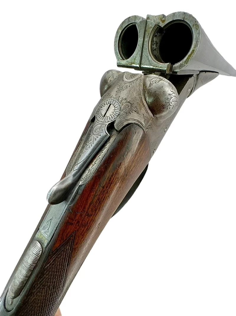 12Ga British Chas. Osborne Side by Side shotgun ejectors