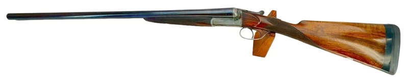 W. Bland British Made 12 Ga Side By Side Shotgun - Image 2