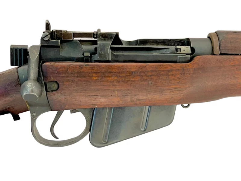 Navy Arms Enfield #4 Mk 1* .303 World War II BT PP marked French Resistance1944 bolt not matching serial number PP 1936 - Image 13