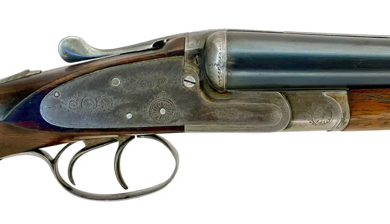 British Midland Sidelock 12 ga Side by Side Shotgun - Image 4