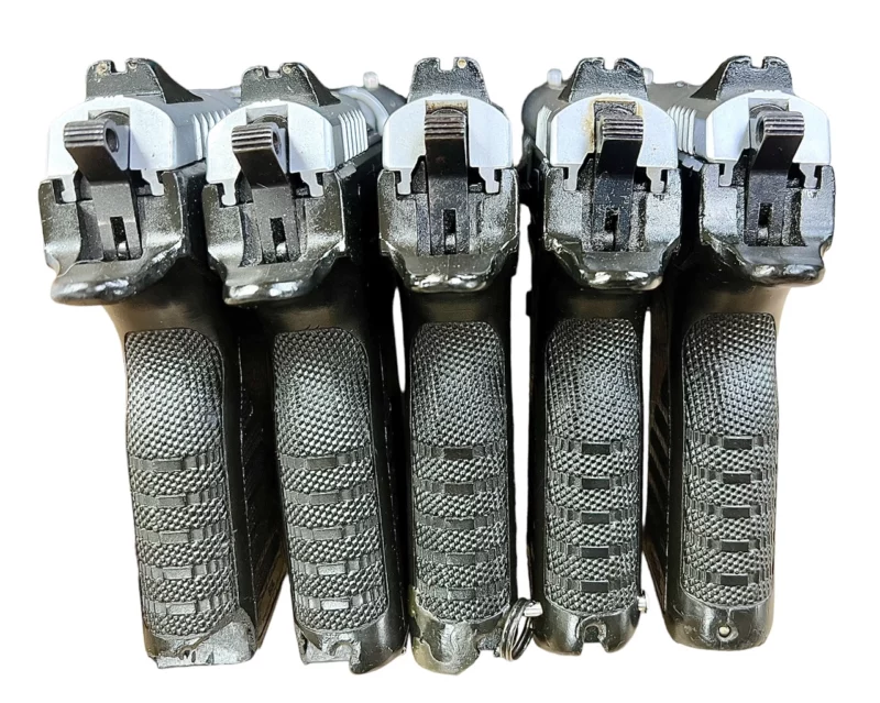 Israeli BUL Cherokee 2-tone 9mm, 16-rd mags, B-grade 4-pack - Image 3