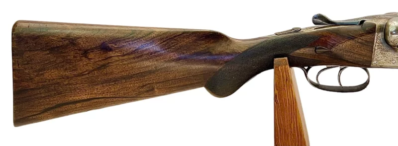British Made Side by Side 12 Gauge Shotgun made by F Baxter - Image 4