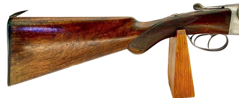 British Made 12 Gauge Side by Side Shotgun Made by J. Ellis - Image 13