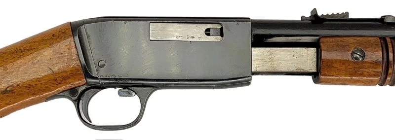FN Browning Trombone pump-action .22LR rifle SN 108417 - Image 2