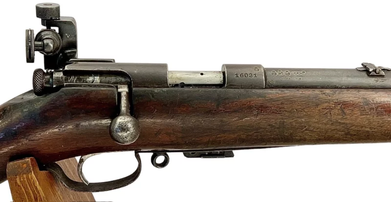 Winchester 57 .22 bolt action rifle with Parker Hale Target sights - Image 2