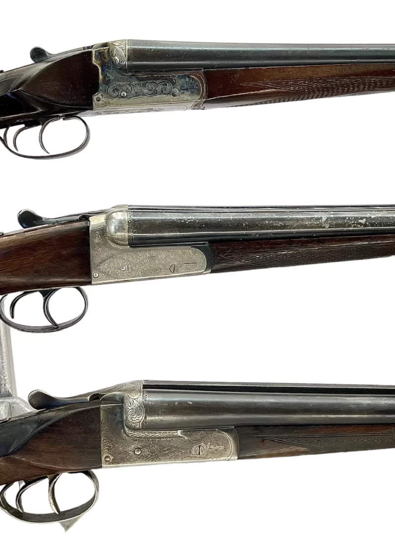 Spanish Side by Side 20ga shotgun Box Lock ejectors - Image 3