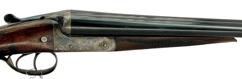 12 Gauge English Side By Side Shotgun by Lincoln Jeffries - Image 2