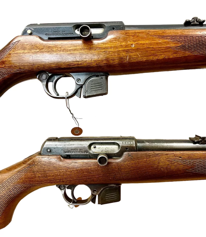 Czech BRNO Model 581 semi-auto .22LR with sights and magazine