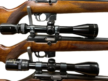 Czech BRNO Model 581 semi-auto .22LR with scope and magazine