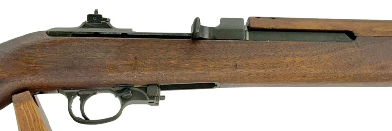 M1 Carbine Inland Type 1 front band, flip-up sight, SN 4,973,249 - Image 4