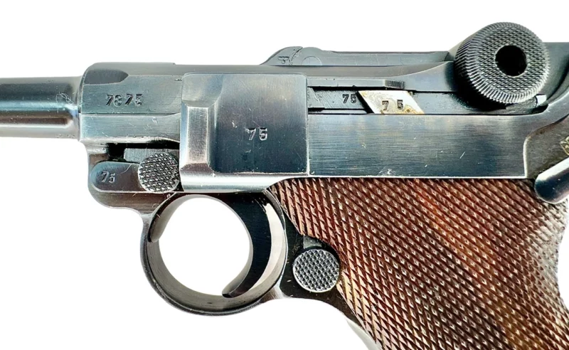 Luger P08 1939 42 marked all matching 98% original finish - Image 2