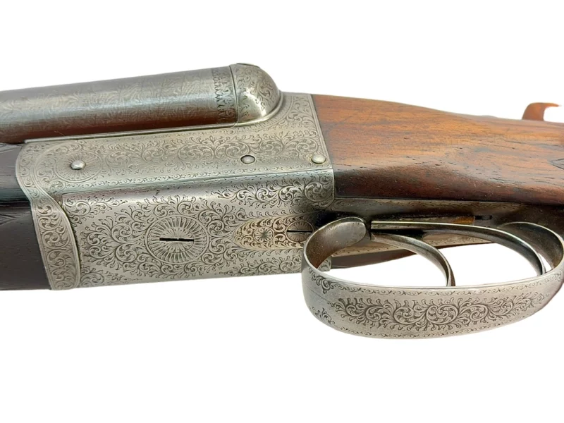 British Made 12 Ga Side By Side Unknown Maker - Image 3
