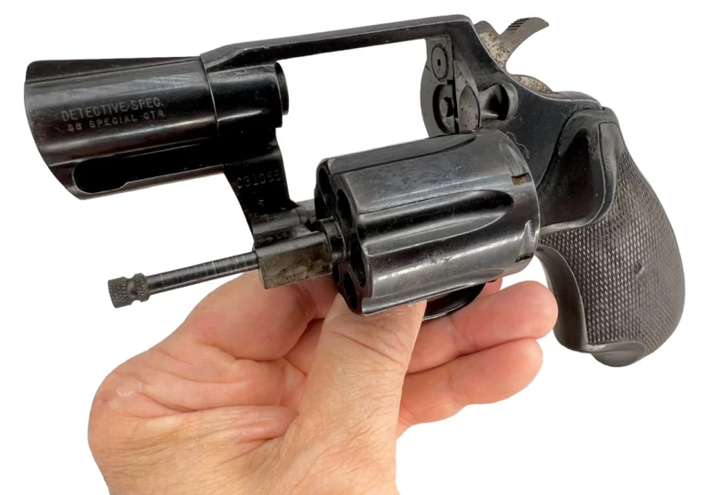 Colt Detective Special revolver 2" blue .38 Spl., 3rd Issue 1973 Mfg SN C31055 - Image 4
