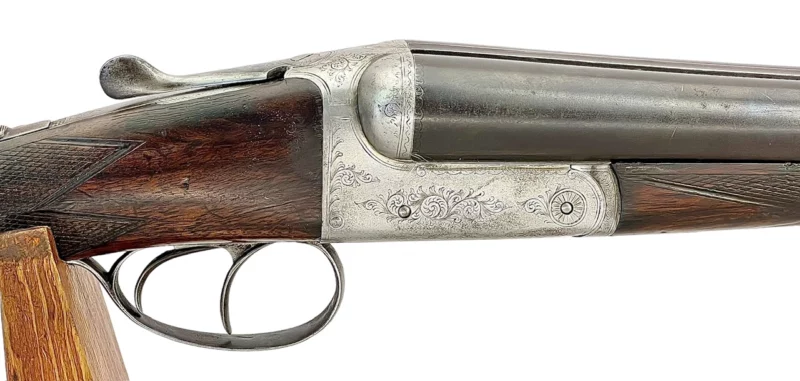 British Made 12 Gauge Side by Side Shotgun Made by J. Ellis - Image 15