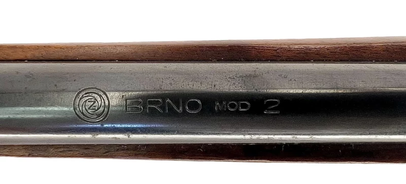 Czech BRNO Model 2 bolt action rifle .22LR without sights good-VG condition - Image 4