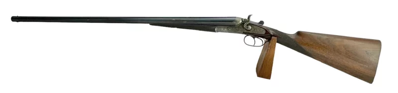 German 16 Gauge Side by Side Hammer Shotgun by Schneider - Image 2