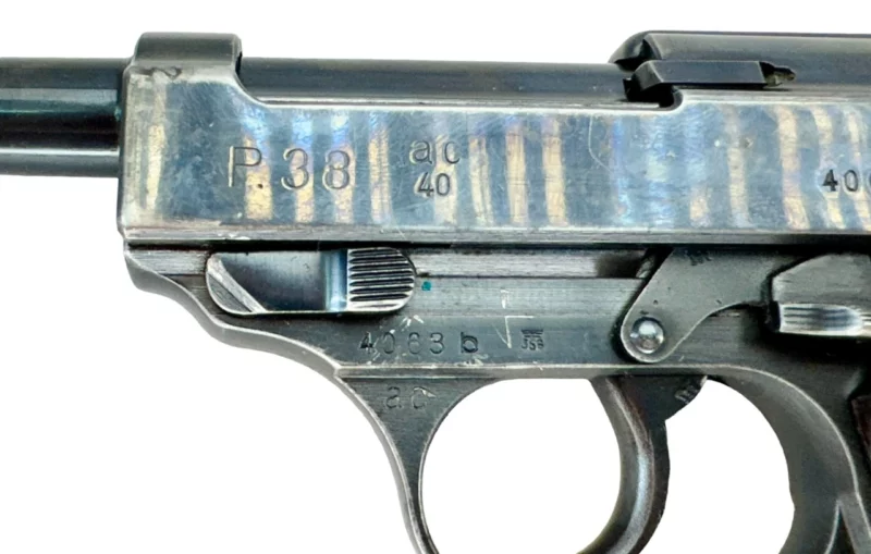 Walther P38 World War II production rare AC 40 code 9mm - Image 4