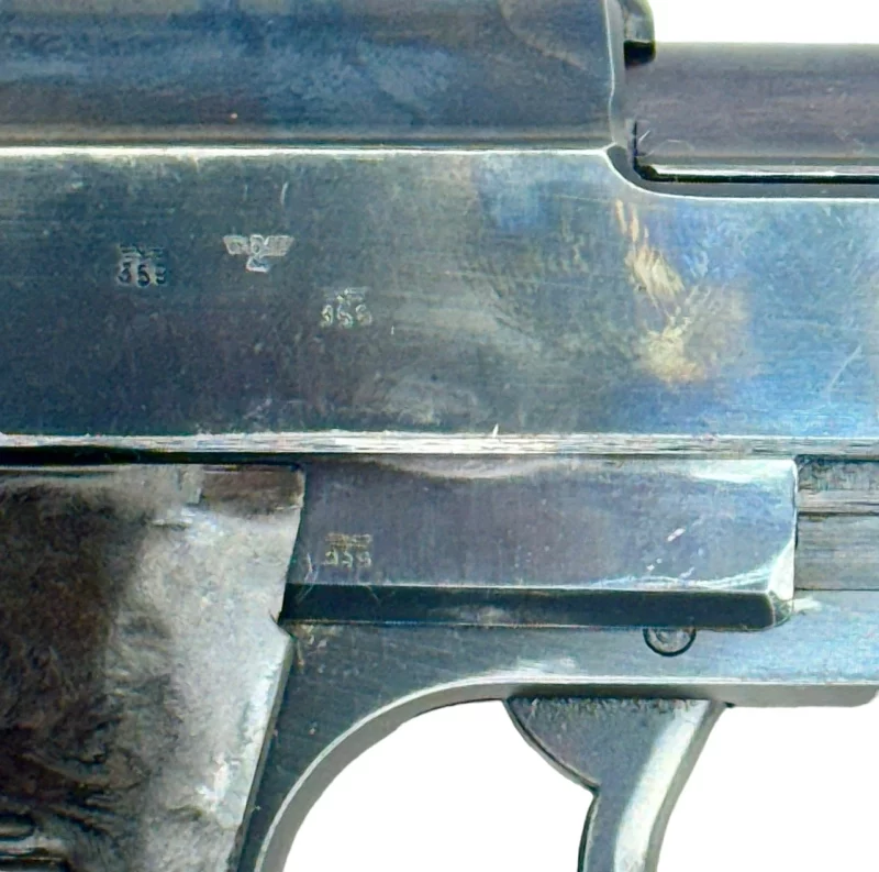 Walther P38 World War II production AC 41 9mm with 2 matching magazines - Image 4
