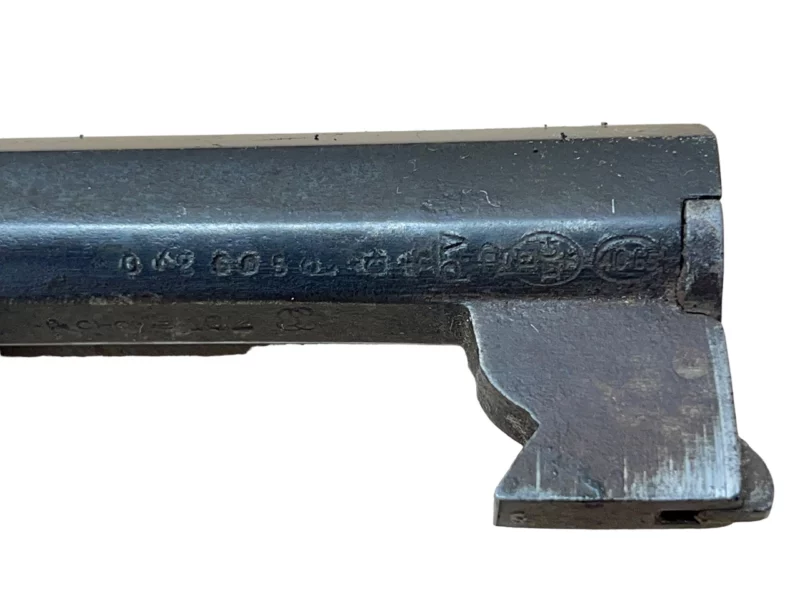 BELGIUM 410 SINGLE SHOT SHOTGUN EXTERNAL HAMMER, FOLD-OVER “POACHER’S GUN” - Image 4