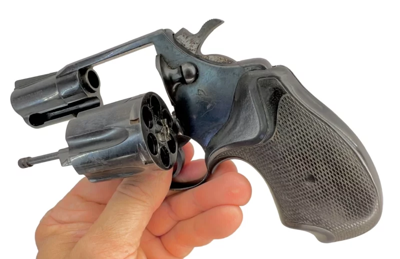 Colt Detective Special revolver 2" blue .38 Spl., 3rd Issue 1973 Mfg SN C31055 - Image 6