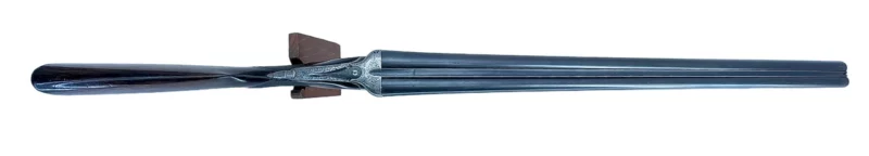 British Side By Side 12 Gauge Shotgun by H. Bloomer - Image 4