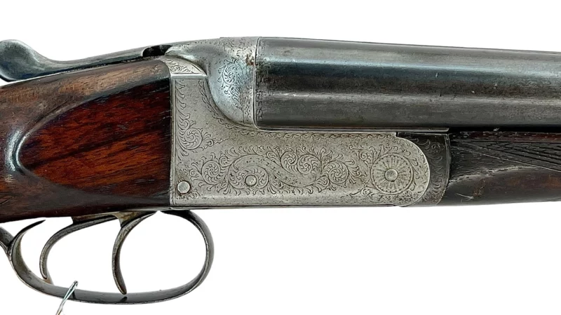20 Gauge English Side by Side Shotgun By John L Wilkes - Image 7