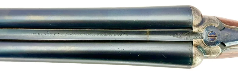 F.P. Baker Fine British Made 12 Ga Side by Side Shotgun SN 76404 - Image 5