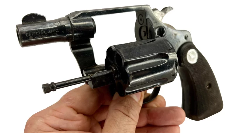 Colt Detective Special revolver 2" blue .38 Spl., 2nd Issue 1965 Mfg SN 862737 - Image 6