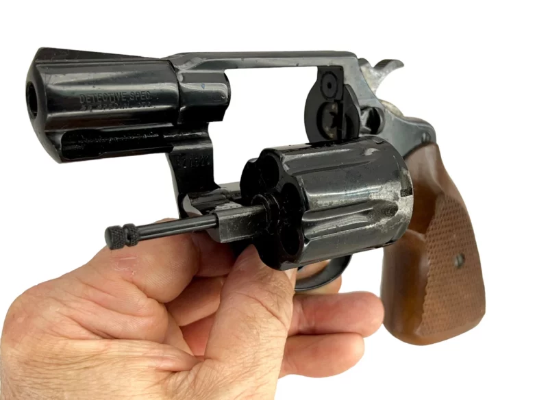 Colt Detective Special revolver 2" blue .38 Spl., 2nd Issue 1981 Mfg SN P27322 - Image 7