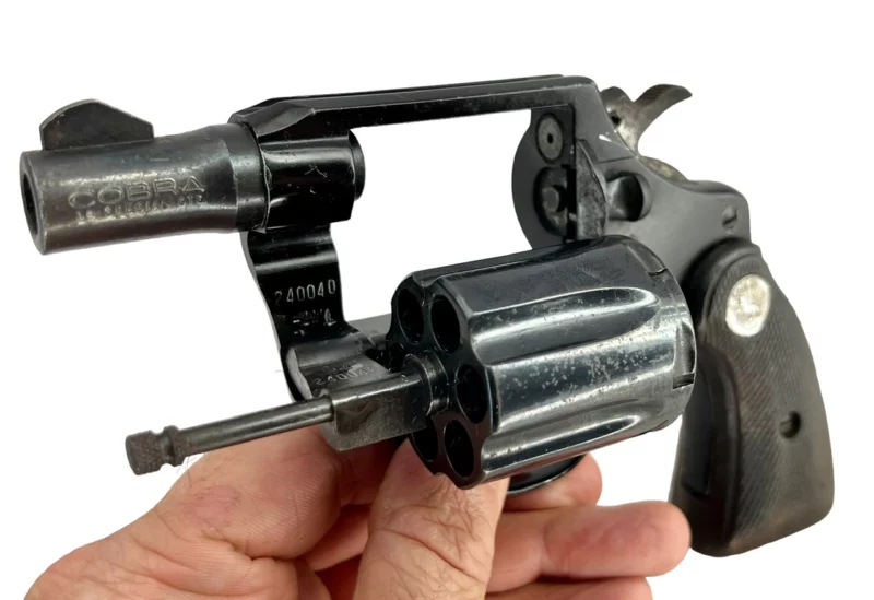 Colt Cobra Lightweight revolver 2" blue .38 Spl., Gen 1 1967 Mfg SN 240040LW - Image 5