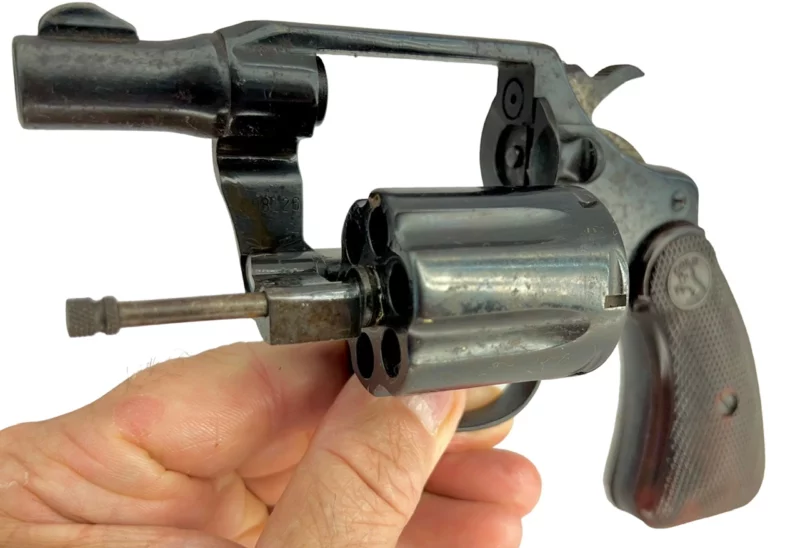 Colt Detective Special revolver 2" blue .32 Colt, 2nd Issue 1962 Mfg SN 808126 - Image 6
