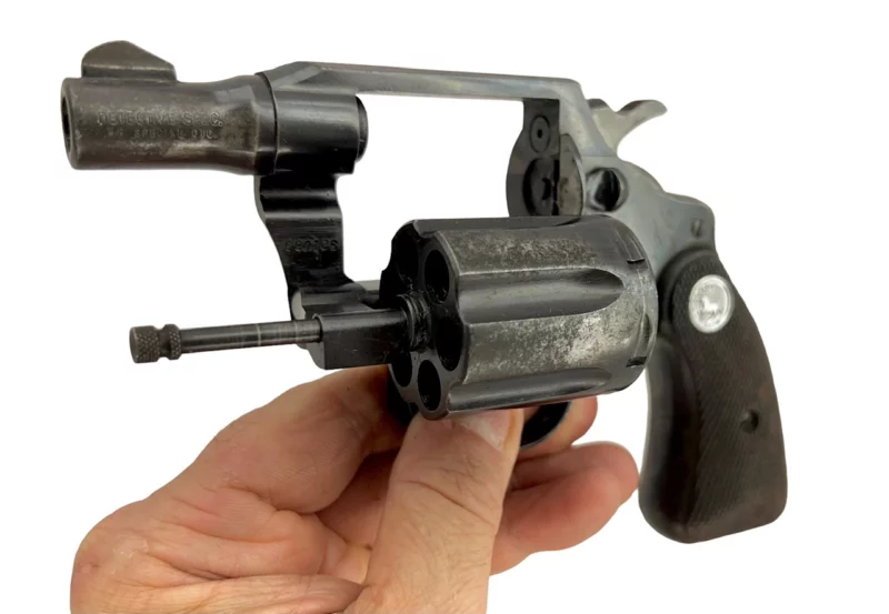 Colt Detective Special revolver 2" blue .38 Spl., 2nd Issue 1965 Mfg SN 884470 - Image 8