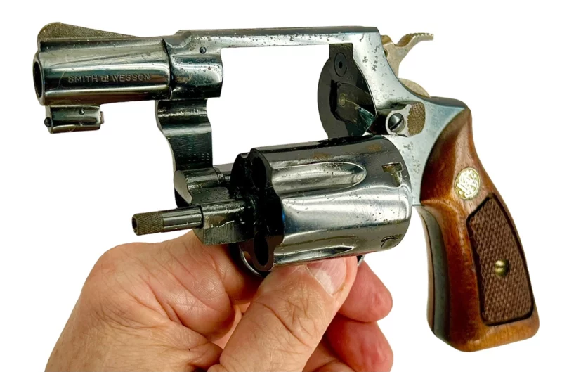 Smith & Wesson Model 36 revolver 2” .38Spl Blue SN: 648J87 C&R - Image 5
