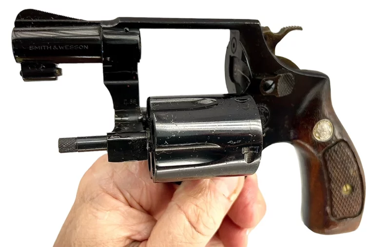 Smith & Wesson Model 36 revolver 2” .38Spl Blue SNJ234555 - Image 6