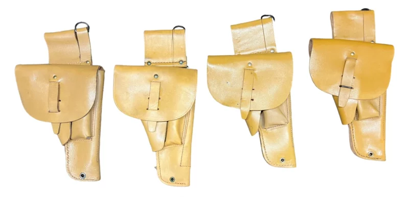 MAC 50 4-Pistol Consecutive Numbered Quad with leather holsters - Image 6
