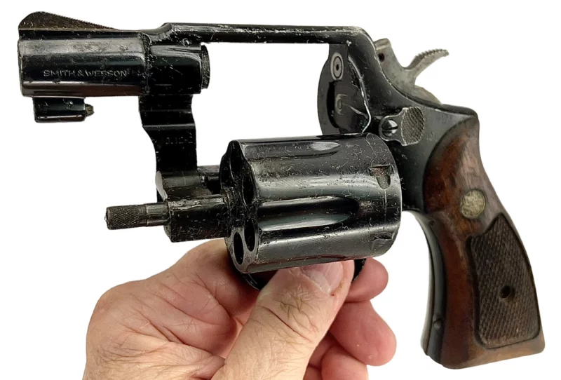 Smith & Wesson Model 12-2 Airweight revolver 2” .38Spl Blue SN D379483 C&R - Image 5