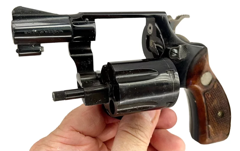 Smith & Wesson Model 37 Airweight revolver 2” .38Spl Blue SN 603289 - Image 5