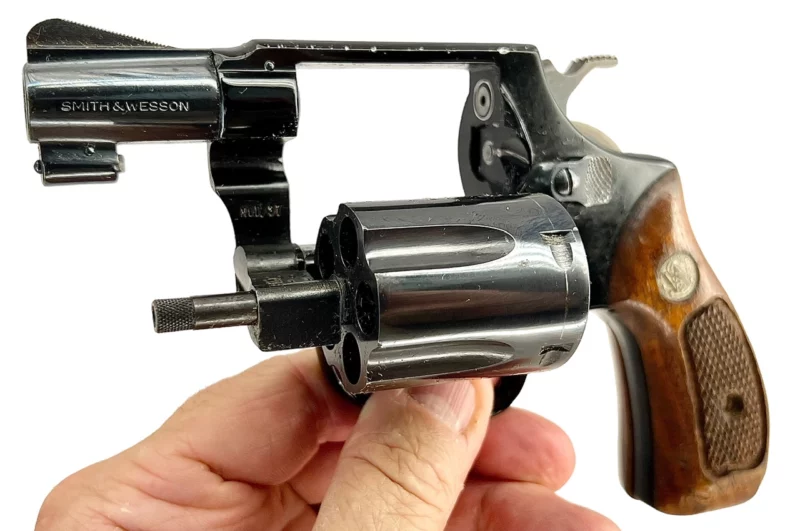 Smith & Wesson Model 37 Airweight revolver 2” .38Spl Blue SN J95027 C&R - Image 6