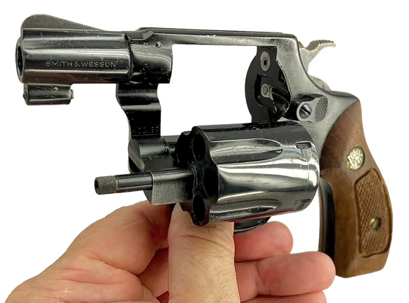 Smith & Wesson Model 37 Airweight revolver 2” .38Spl Blue SN J339000 - Image 6