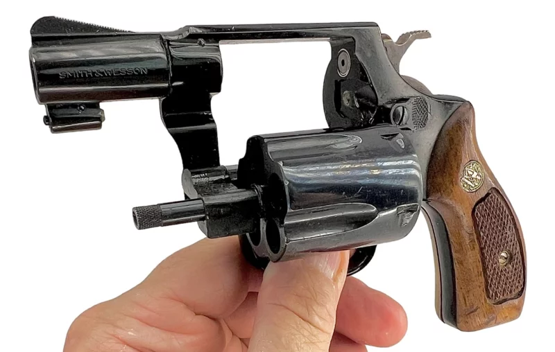Smith & Wesson Model 37 Airweight revolver 2” .38Spl Blue SNJ208349 - Image 6