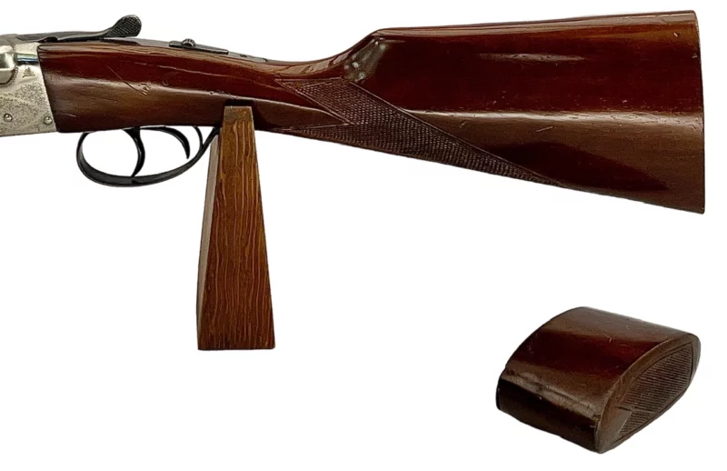 Spanish Side by Side 410ga shotgun Box Lock extractors cut down stock - Image 6