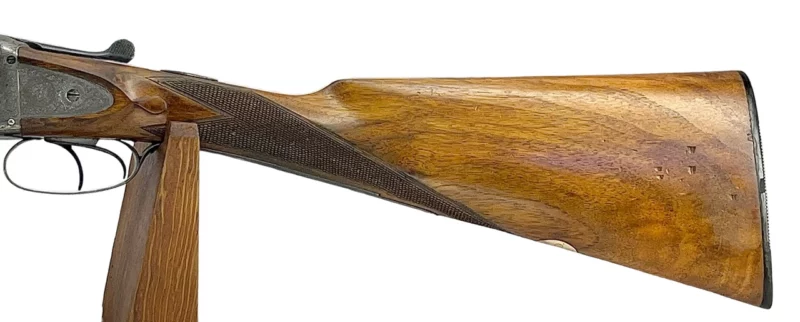 British Made 12 Gauge Side by Side by JJ Langley, Ejector Barrels by Osborn - Image 7