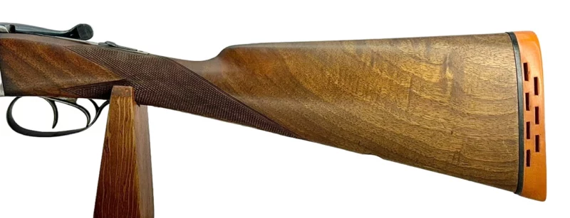 British Made 12 Gauge Side by Side Shotgun London Gun Ejectors - Image 6